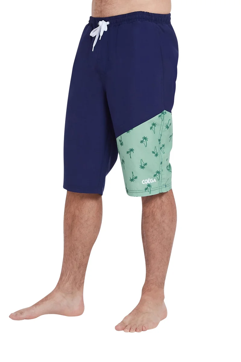 COEGA SUNWEAR  COEGA  Mens Mens Capris - Navy Spring Palms for Men | Best Price UAE